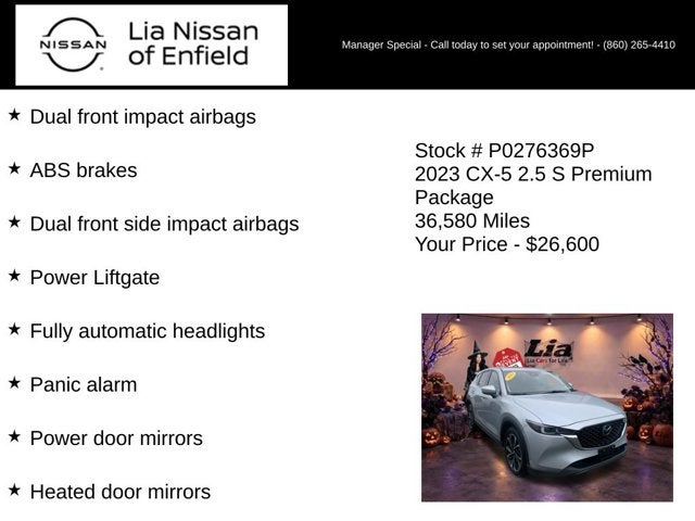 2023 Mazda Mazda CX-5 2.5 S Premium Package