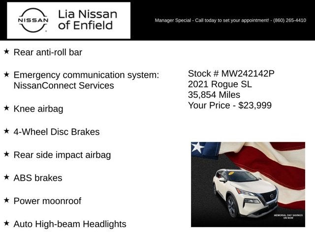 2021 Nissan Rogue SL