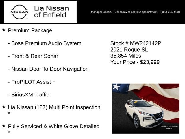 2021 Nissan Rogue SL