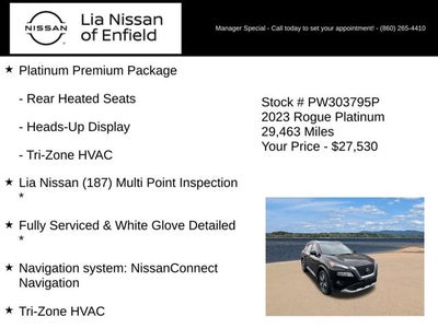 2023 Nissan Rogue Platinum