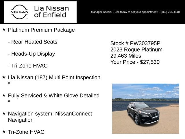 2023 Nissan Rogue Platinum