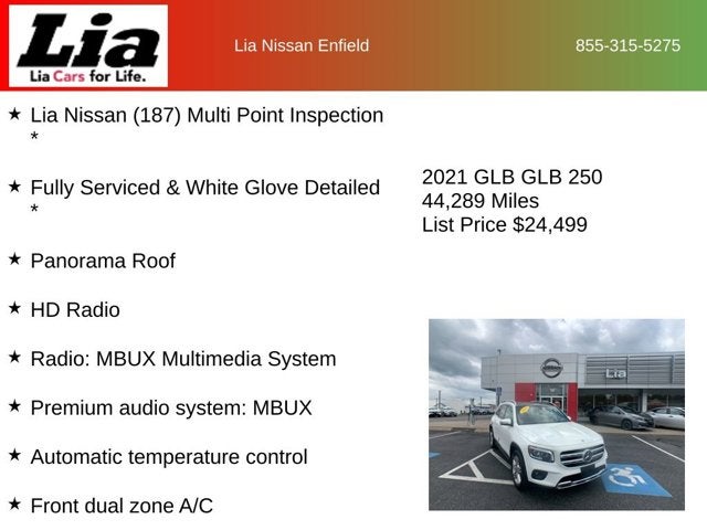 2021 Mercedes-Benz GLB GLB 250