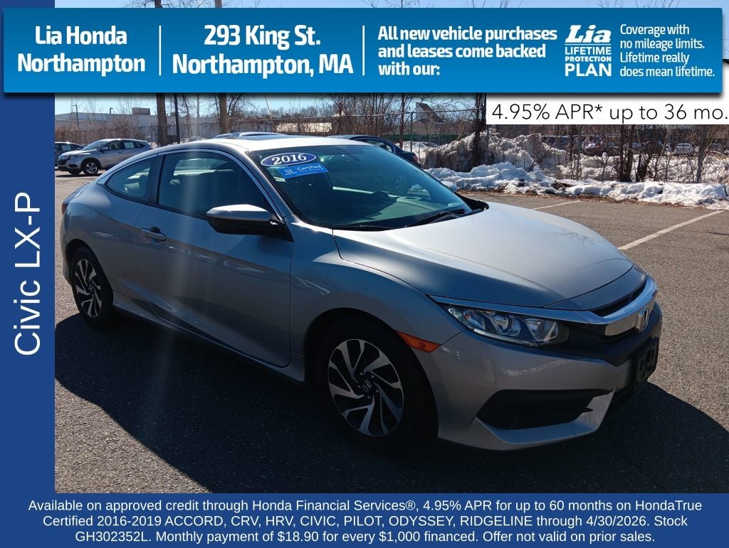 2016 Honda Civic LX-P
