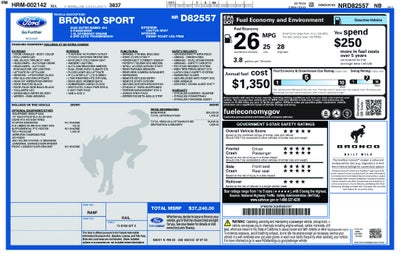 2022 Ford Bronco Sport Outer Banks