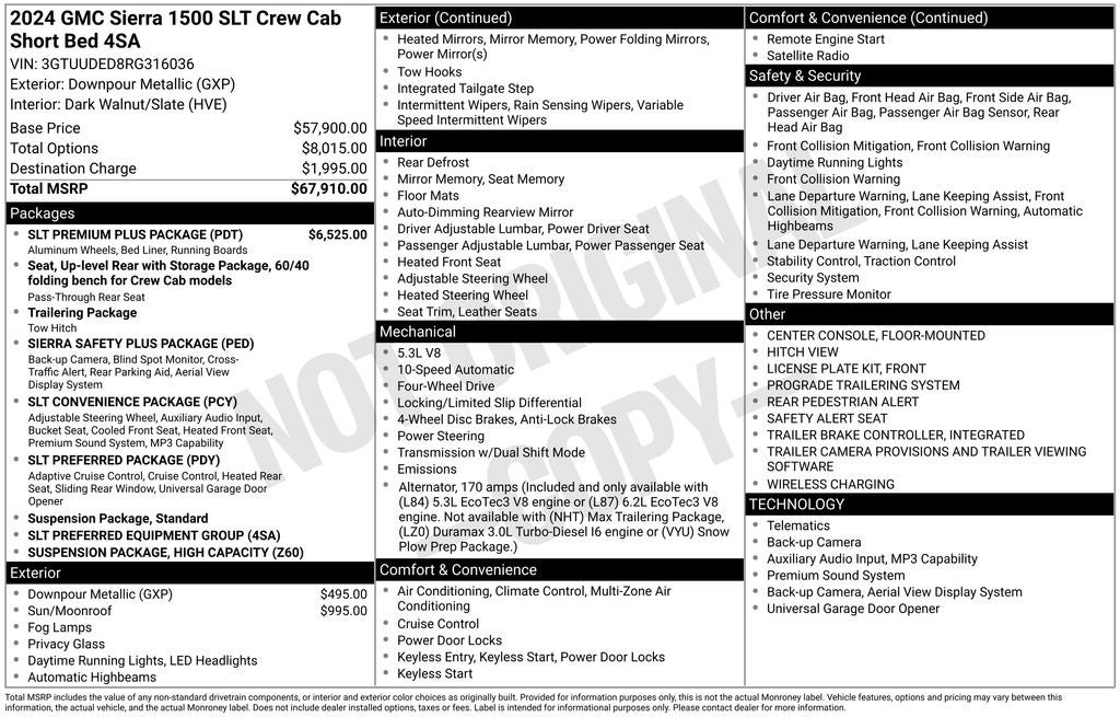 2024 GMC Sierra 1500 SLT