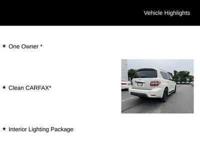 2019 Nissan Armada Platinum