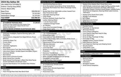 2024 Kia Seltos SX