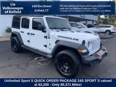 2018 Jeep Wrangler Unlimited Sport S