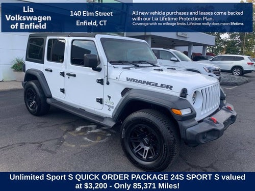 2018 Jeep Wrangler Unlimited Sport S