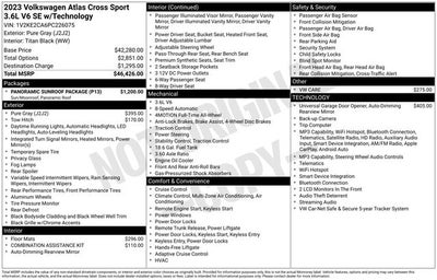 2023 Volkswagen Atlas Cross Sport 3.6L V6 SE w/Technology