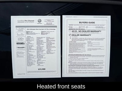 2024 Volkswagen Atlas Cross Sport 2.0T SE w/Technology