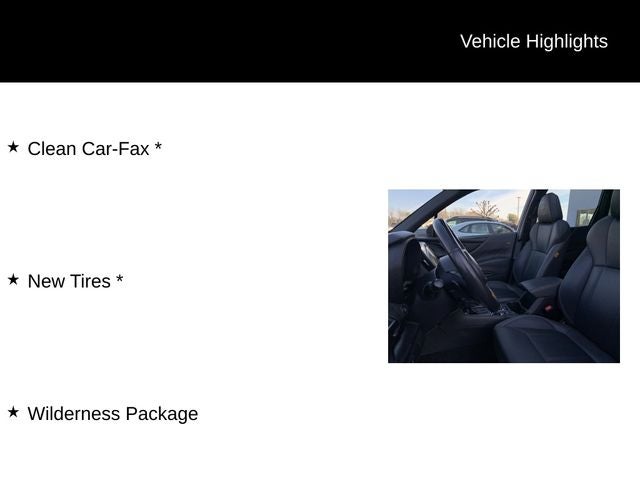 2023 Subaru Forester Wilderness