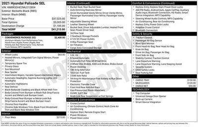 2021 Hyundai Palisade SEL