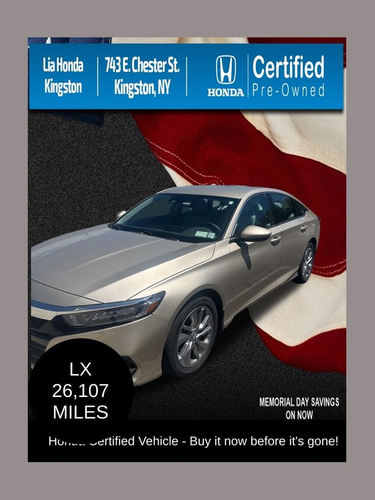 2018 Honda Accord LX