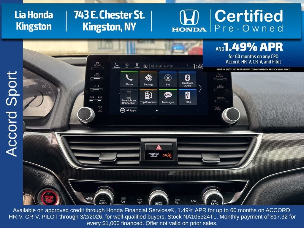2022 Honda Accord Sport