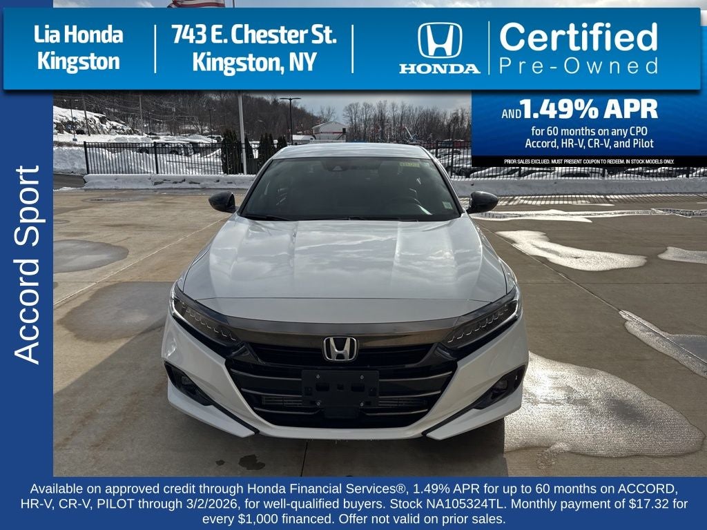 2022 Honda Accord Sport
