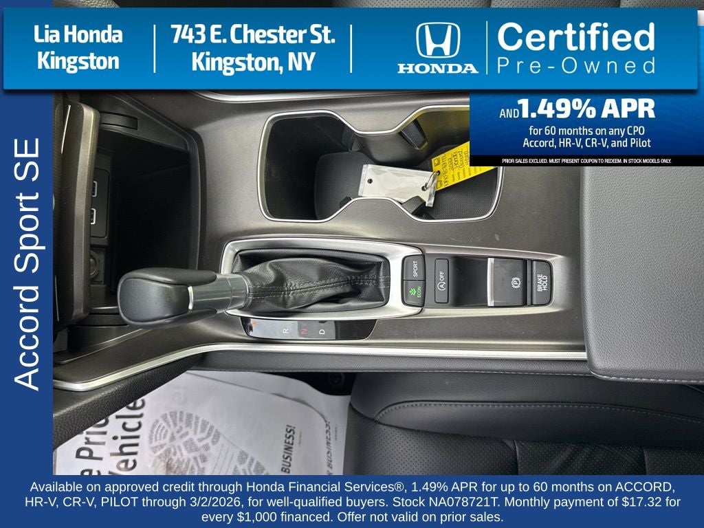 2022 Honda Accord Sport Special Edition