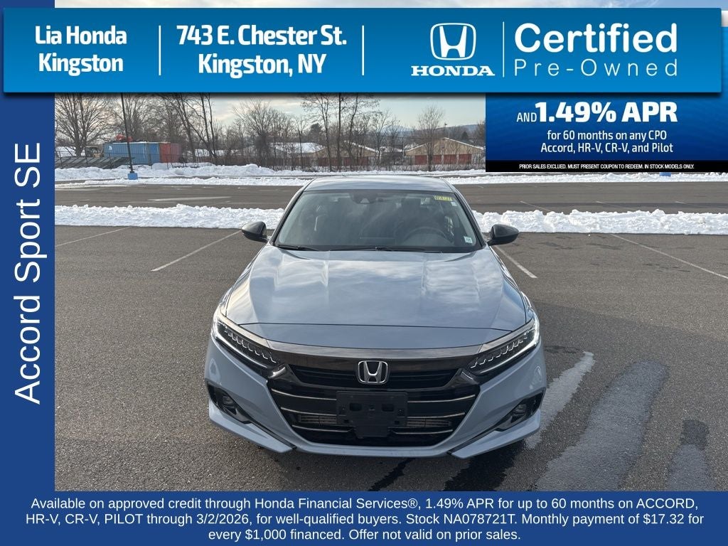 2022 Honda Accord Sport Special Edition