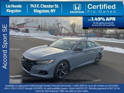 2022 Honda Accord Sport Special Edition