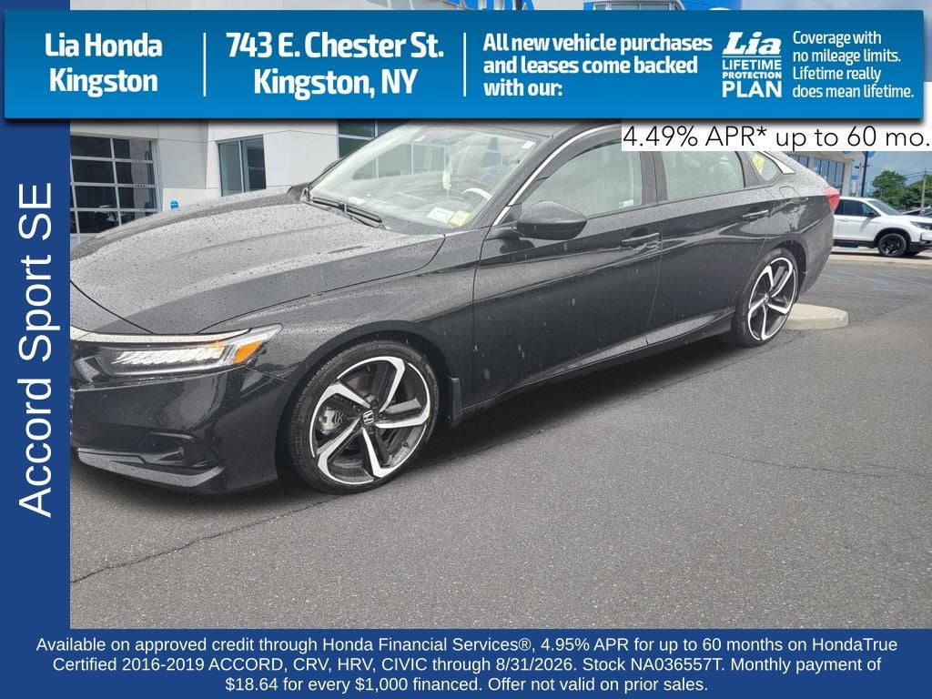 2022 Honda Accord Sport Special Edition