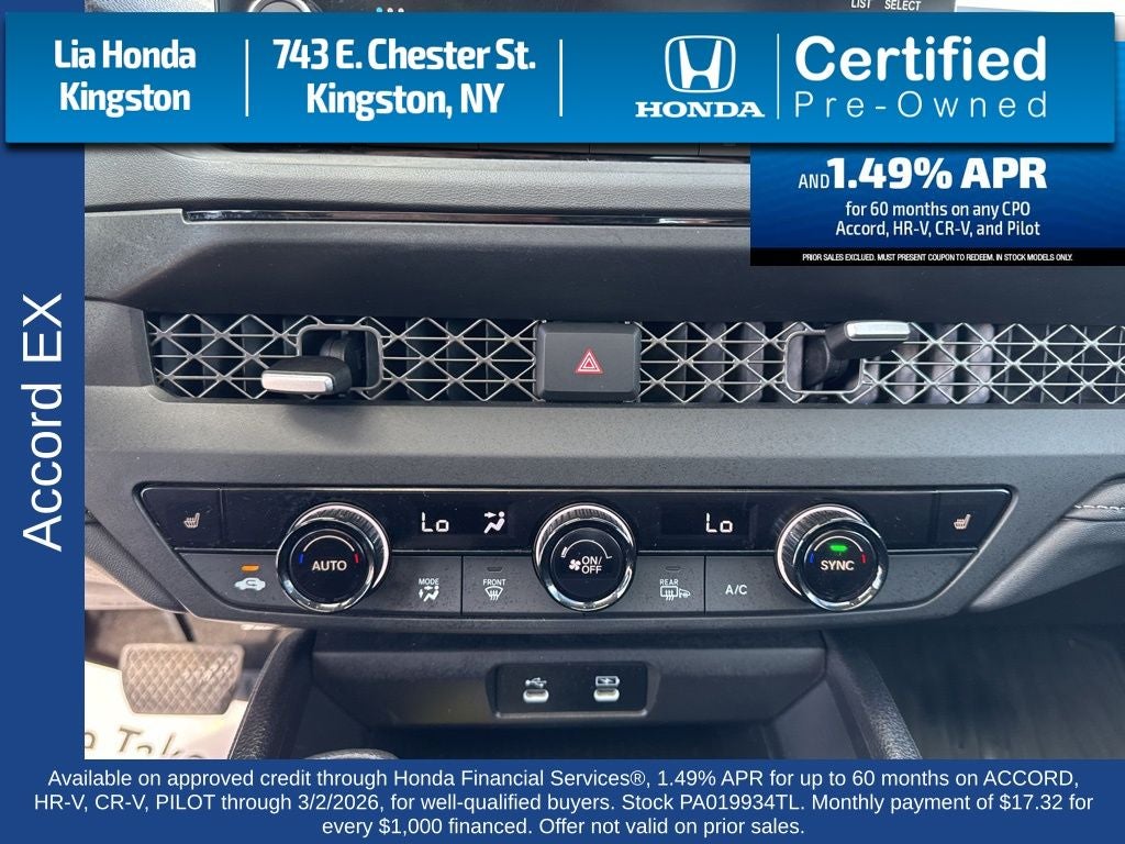 2023 Honda Accord EX