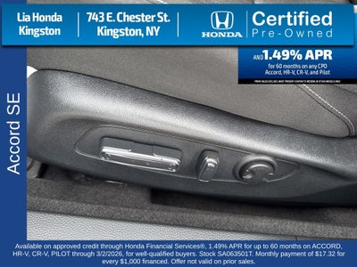 2025 Honda Accord SE