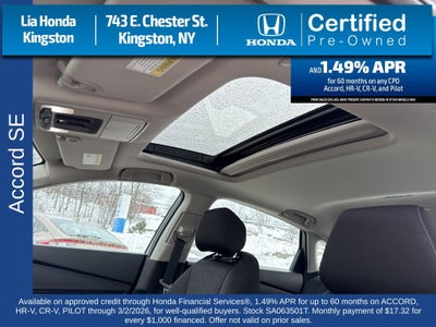 2025 Honda Accord SE