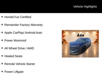 2025 Honda CR-V Hybrid Sport-L