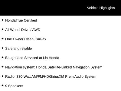 2022 Honda CR-V Touring