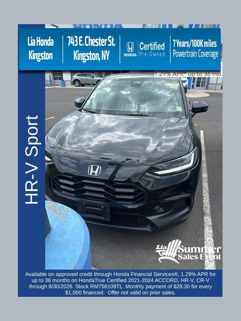 2024 Honda HR-V Sport