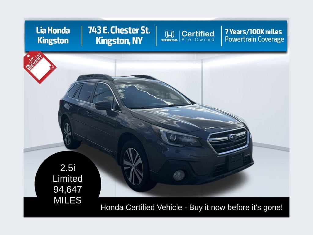 2019 Subaru Outback 2.5i Limited