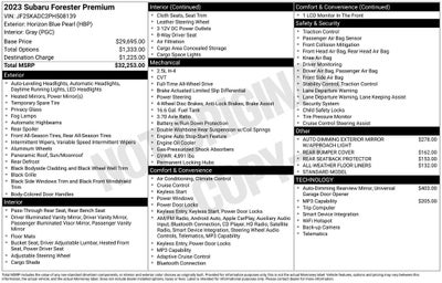 2023 Subaru Forester Premium