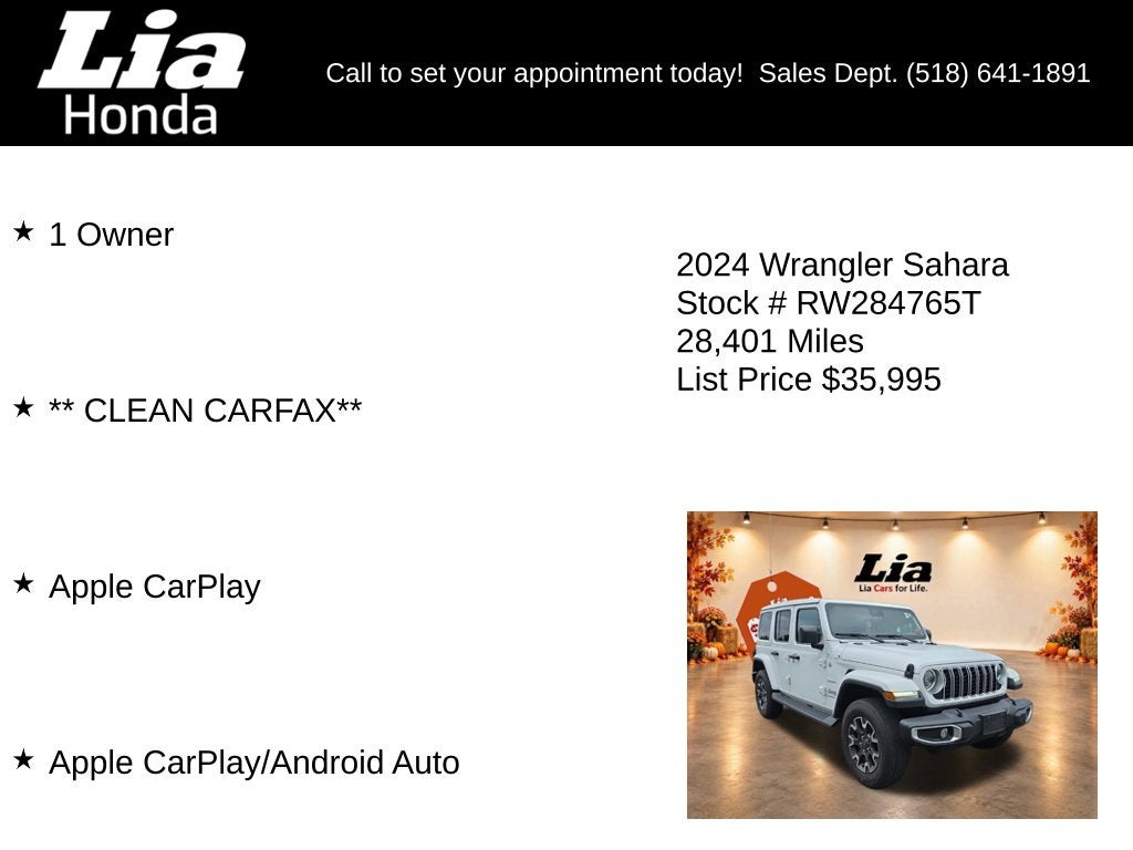 2024 Jeep Wrangler Sahara