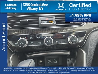 2022 Honda Accord Sport