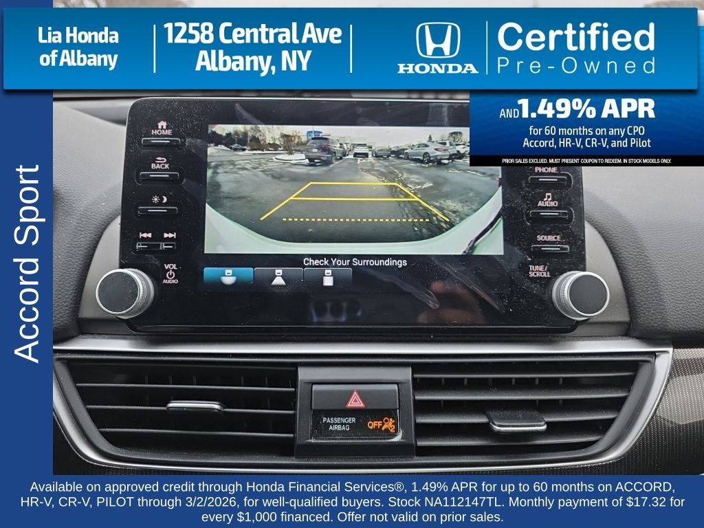 2022 Honda Accord Sport