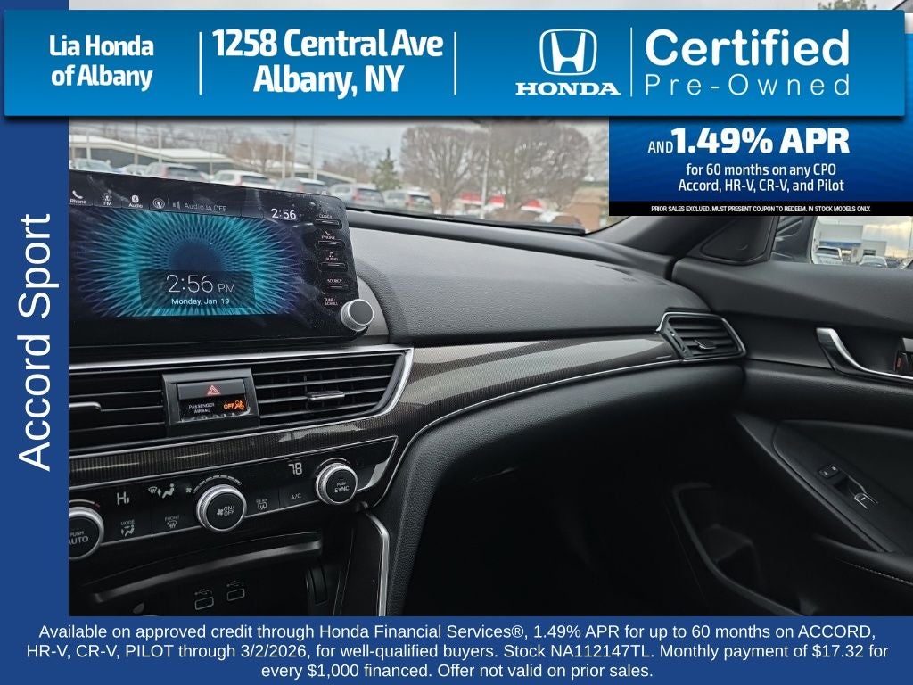 2022 Honda Accord Sport