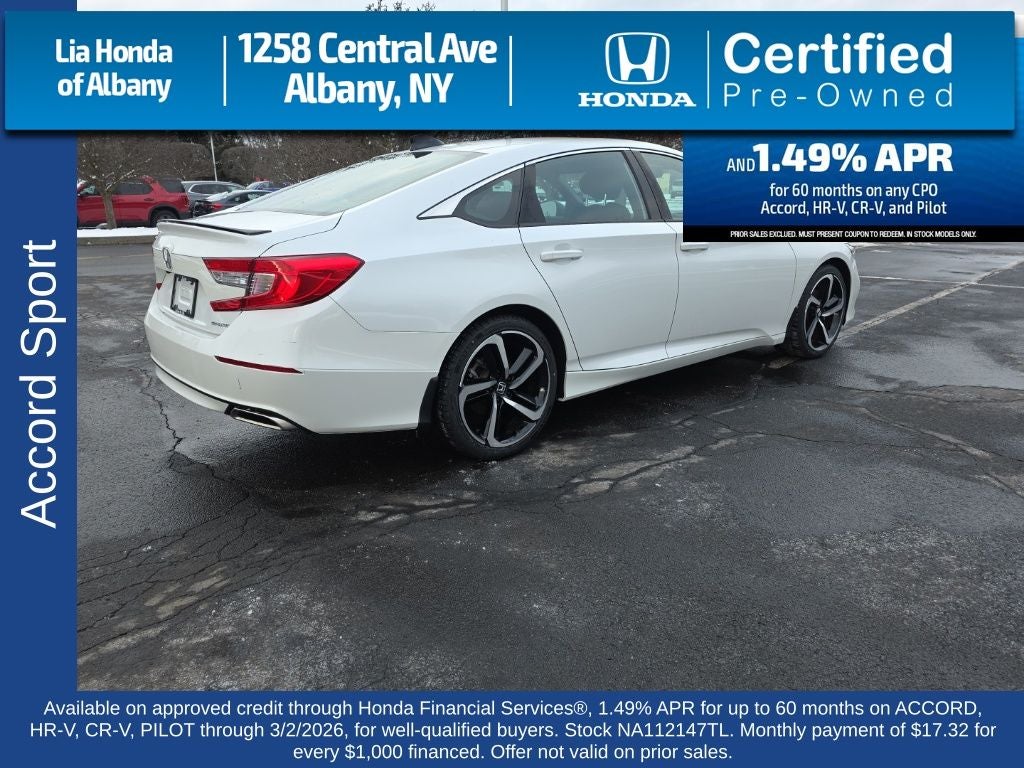 2022 Honda Accord Sport