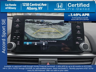 2022 Honda Accord Sport Special Edition