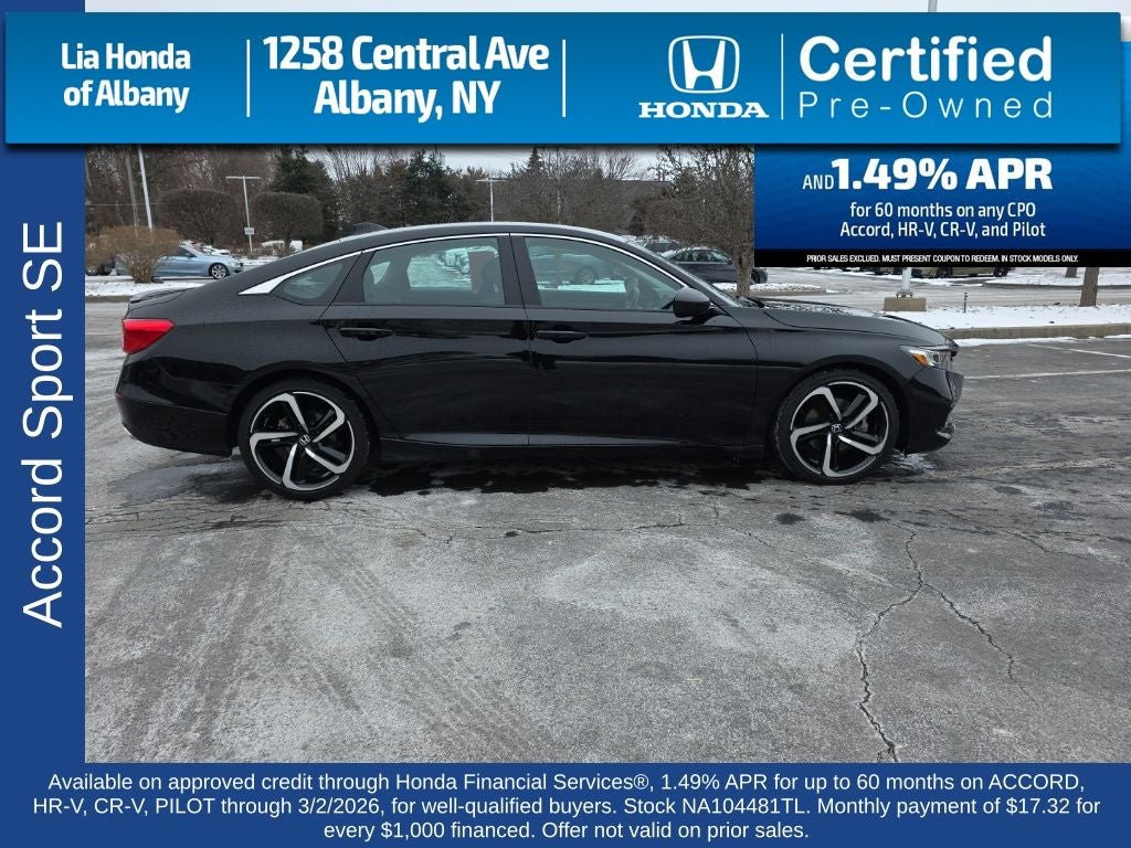 2022 Honda Accord Sport Special Edition