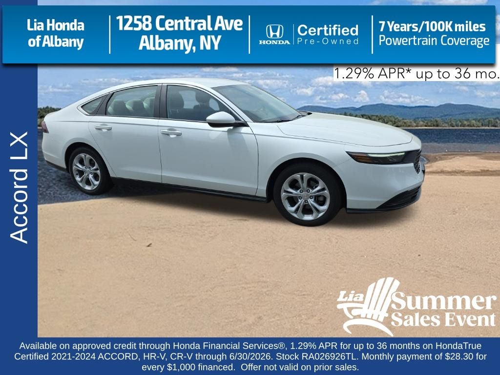 2024 Honda Accord LX