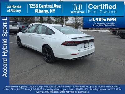 2023 Honda Accord Hybrid Sport-L