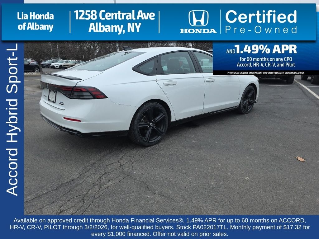 2023 Honda Accord Hybrid Sport-L