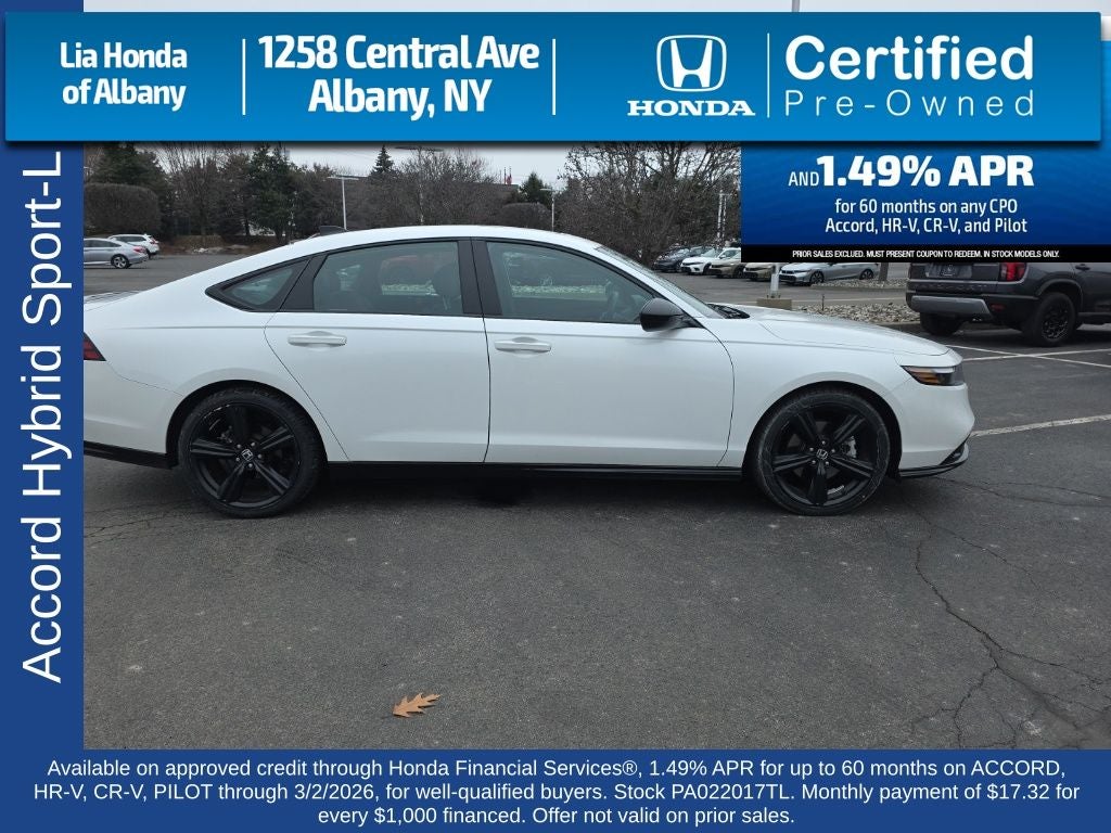 2023 Honda Accord Hybrid Sport-L
