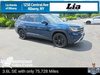 2022 Volkswagen Atlas 3.6L V6 SE w/Technology