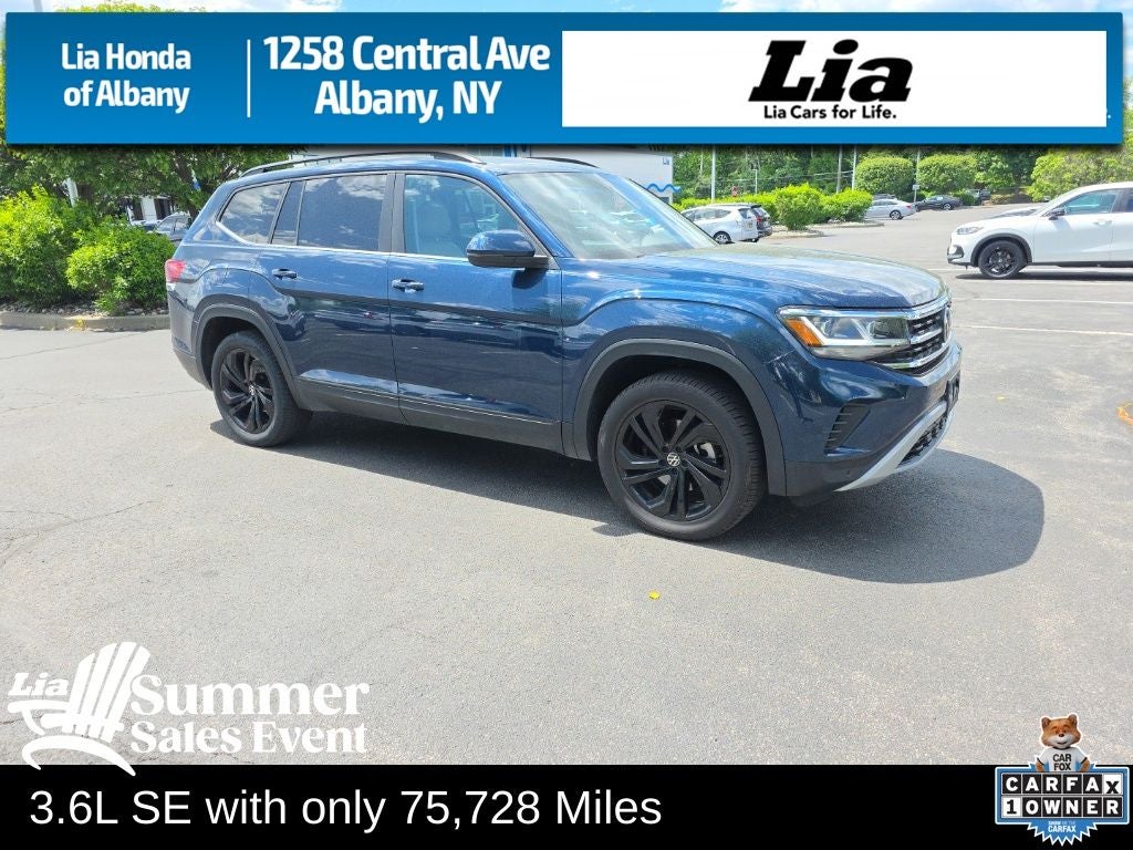 2022 Volkswagen Atlas 3.6L V6 SE w/Technology