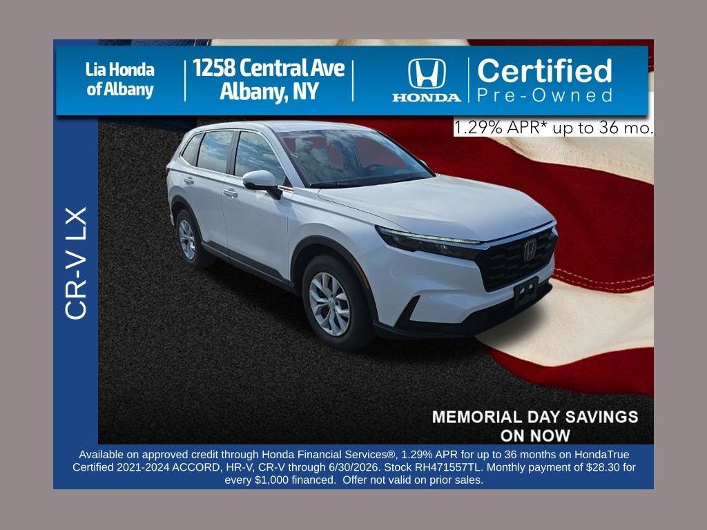 2024 Honda CR-V LX