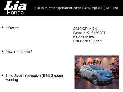 2019 Honda CR-V EX