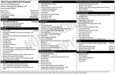 2024 Toyota RAV4 XLE Premium