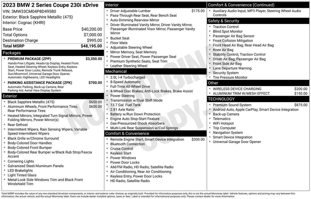 2023 BMW 2 Series 230i xDrive