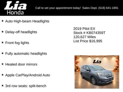 2019 Honda Pilot EX
